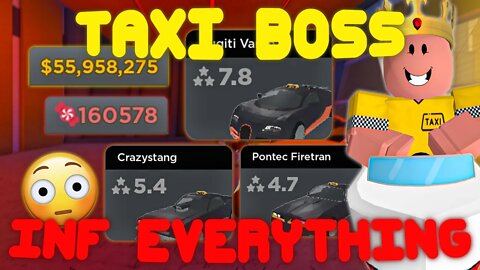 (2022 Pastebin) The *FASTEST* Taxi Boss Script! INF Coins and INF Candies!