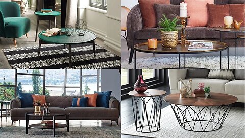 Living Room - Modern Center Table Design / Coffee Table Design Ideas