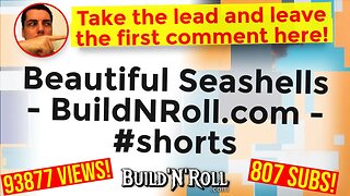 Beautiful Seashells - BuildNRoll.com - #shorts