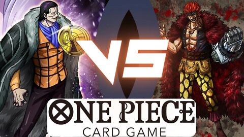 Eustass Kid "Captain" [Green] VS Crocodile[Purple/Blue] | One Piece Card Game Battle OP01