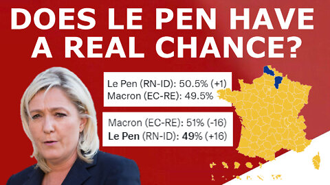 LE PEN SURGE? - Analyzing the Very Close 2022 French Election