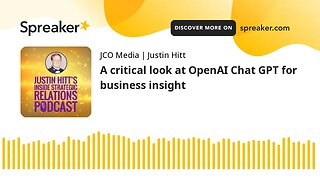 A critical look at OpenAI Chat GPT for business insight