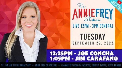 Midterm Projections, Messaging, Russia Ukraine & Nuclear Warfare • Annie Frey Show 9/27/22