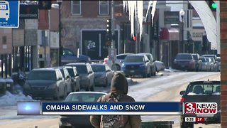 Responsibility for snow unclear between some businesses and Omaha