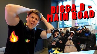 IRISH REACTION DIGGA D - MAIN ROAD!! | DIGGA D COMPLETED BRITISH RAP!