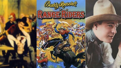RANGE RIDERS (1934) Buddy Roosevelt, Barbara Starr & Lew Meehan | Western | B&W