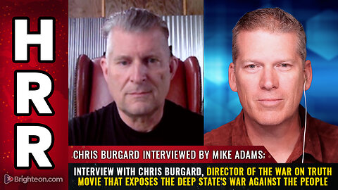 Interview with Chris Burgard, director of The War on Truth movie...