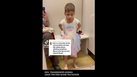 #SaveOurChildren STOP THE SICK TRANSGENDER AGENDA