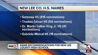 Naming of new Lee County high school continues