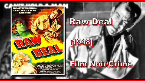 Raw Deal (1948) | FILM NOIR/CRIME | FULL MOVIE