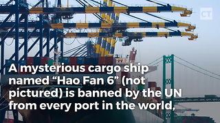 NK-Tied Ship Banned From Every Port in World, Then Makes Weird Pattern at Sea