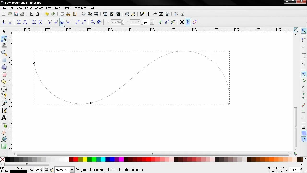 Bezier Tool Inkscape Beginners Guide Ep28