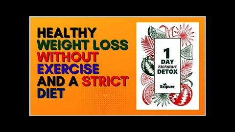 Healthy Weight Loss - Healthy Weight Loss Without Exercise and a Strict Diet #Shorts