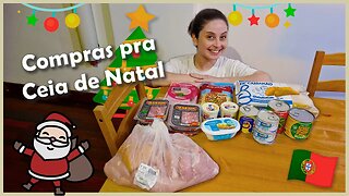 COMPRAS PARA CEIA DE NATAL | PORTUGAL 2022