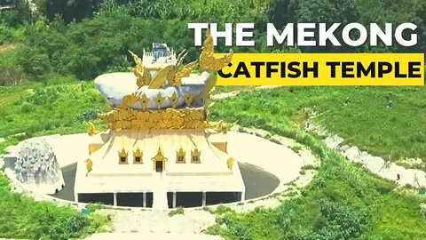 A Unique Temple In Chiang Khong | The Mekong Catfish Temple