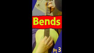 How to Bend On Acoustic Part 3 By Gene Petty #Shorts