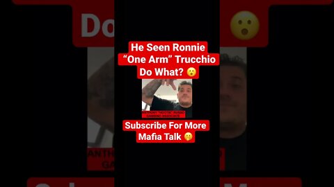 He Seen Ronnie “One Arm” Trucchio Do What? 😮 #gambino #truecrime #mafia #mob #mobster #gangster