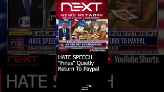 HATE SPEECH “Fines” Quietly Return To Paypal #shorts