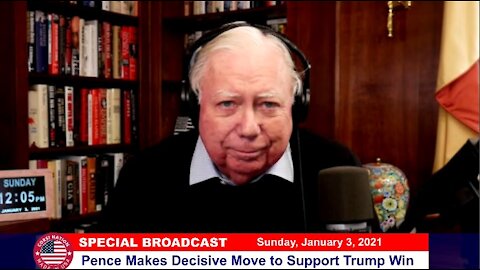 Dr Corsi SPECIAL BROADCAST 01-03-21: Pence Makes Decisive Move to Support Trump Win