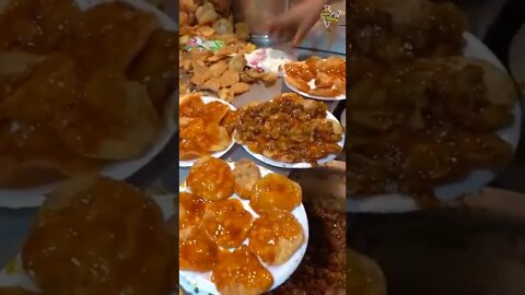 Famous Chaat! #ytshorts #shorts #Food #Streetfood #UpFoodReview