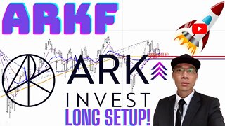 ARK Fintech Innovation ETF (ARKF) - Long Technical Setup. Currently Trading at $53.36 🚀🚀