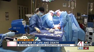 Efforts to keep organ donations in Kansas