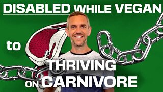 Lost his Job Due to VEGANISM and Put on Disability Leave| Carnivore saved his life