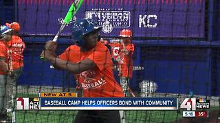 Badges and Baseball camp builds relationships