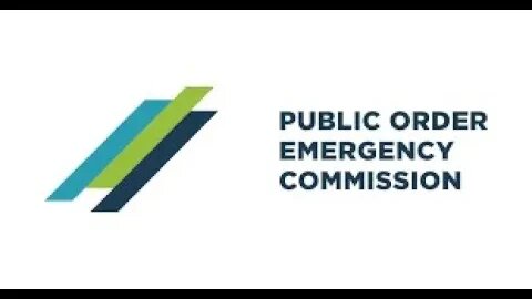 Live Stream - Public Order Emergency Commission