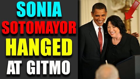 HOTTESTE NEWS OF TODAY SONIA SOTOMAYOR "STOPPED HER LIFE AT GITMO!! TODAYS MARCH 30, 2022