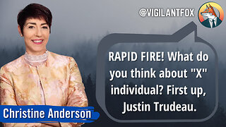MEP Christine Anderson Gives Her Honest Thoughts on Trudeau, Poilievre & Ardern