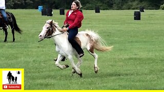 Pasture Barrel Racing - The 1836 Chuckwagon Races 2022 - Saturday