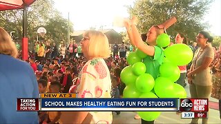 Tampa school looks to make eating vegetables fun for kids with Harry Potter-themed competition