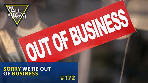 #172 Sorry We're Out Of Business Trailer