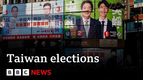 Taiwan to go to polls in presidential election that could test China relations | BBC News