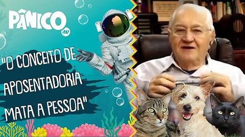 Boris Casoy fala sobre VIDA LOUCA VIDA DE CURSAR VETERINÁRIA AOS 80 ANOS