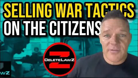 Selling War Tactics on the Citizens of America under the guise of "Community Safety" Animated Trash