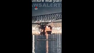 BREAKING NEWS - CARGO SHIP STRUCK A BRIDGE IN BALTIMORE