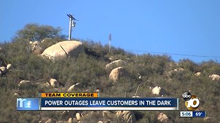 High winds leaves thousands without power in San Diego