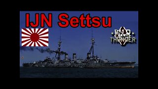 IJN Settsu, a Detailed look - War Thunder Top Tier Japanese Ship