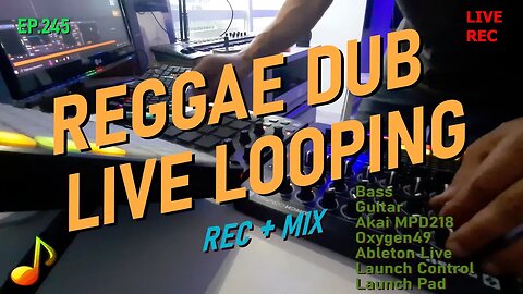 Live Looping em Homestudio EP.245 - Criando música na hora! #homestudio #livelooping #fingerdrumming