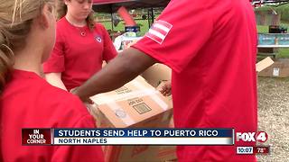 Students pitch in to help Puerto Rico