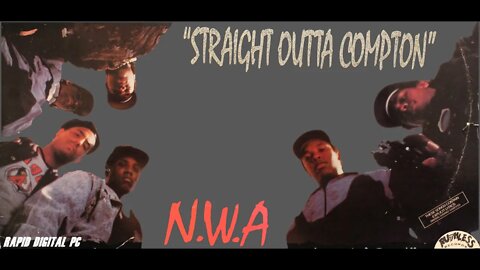 NWA - Straight Outta Compton - Vinyl 1988