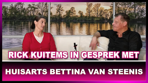 Rick Kuitems in gesprek met huisarts Bettina van Steenis