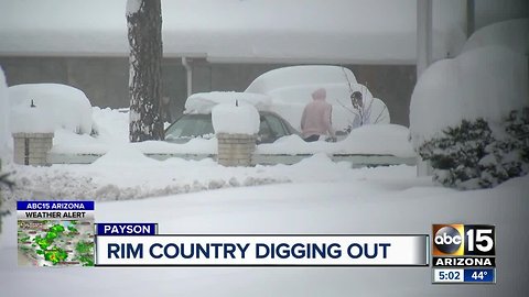Payson declares state of emergency after massive snowfall