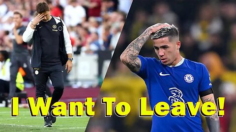 Shocking: Enzo Fernandez Want To Leave, Latest Chelsea News wow Today