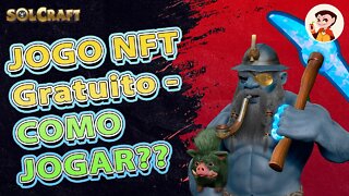 Solcraft: Jogo NFT Gratuito - COMO JOGAR ??/!!