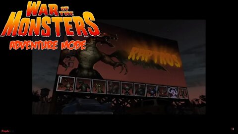 War of The Monsters: Adventure Mode - Raptros