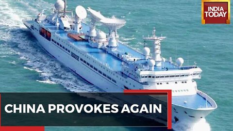 Chinese' Spy' Ship To Dock At Lanka Port Today; 'Yuan Wang 5' Set To Dock At Hambantota port