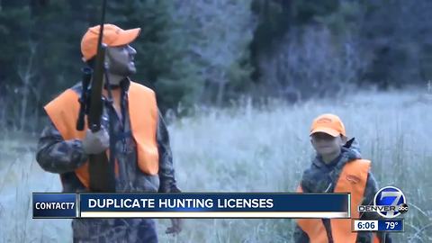 Hunters concerned about more than 1,000 hunting license duplicates sent out